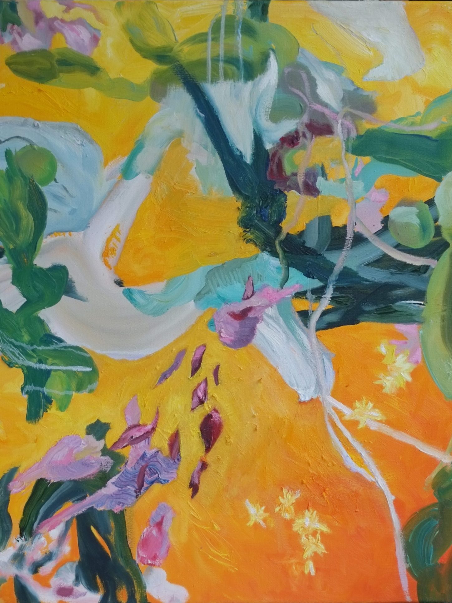wilde bloemen, geuren om je heen, zomer