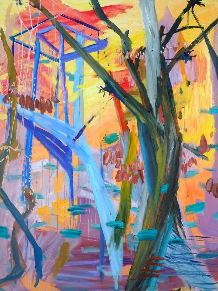 verwoeste boom, hoop, uit as verrijzen