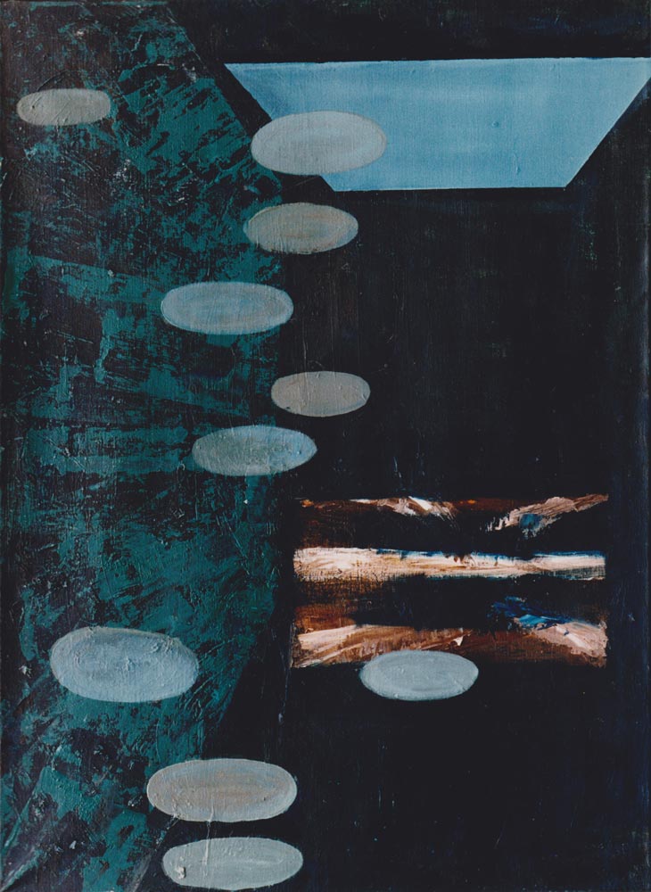 olieverf op linnen, 116 x 85 cm, 1991,verkocht